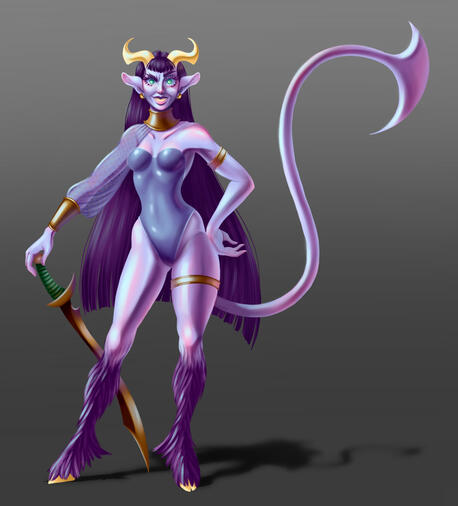 Tiefling warlock